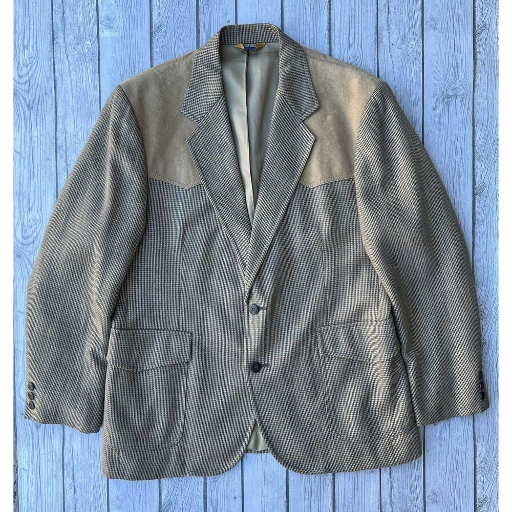 Vintage Pendleton Blazer Mens 44 Long High Grade Western Wear Jacket Coat USA
